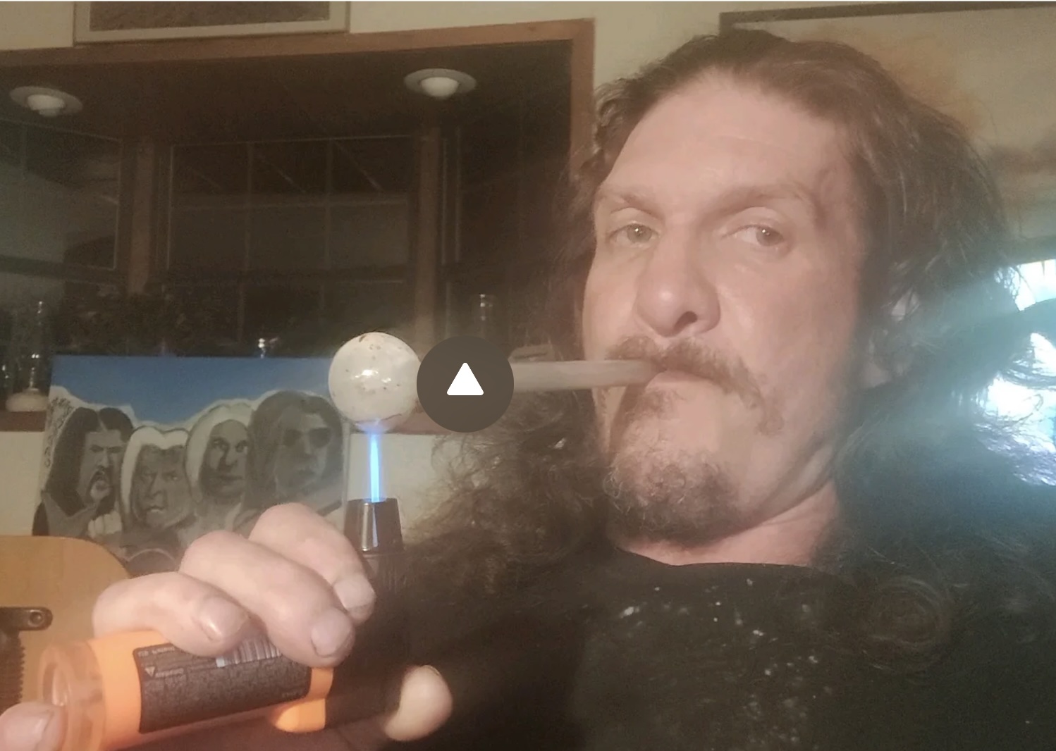 New pipe I call the elephant rifle. Just as powerful and wowwweeeee. 42 bottom here
