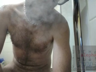 Solo Cloud Session HotBoxing the Restroom