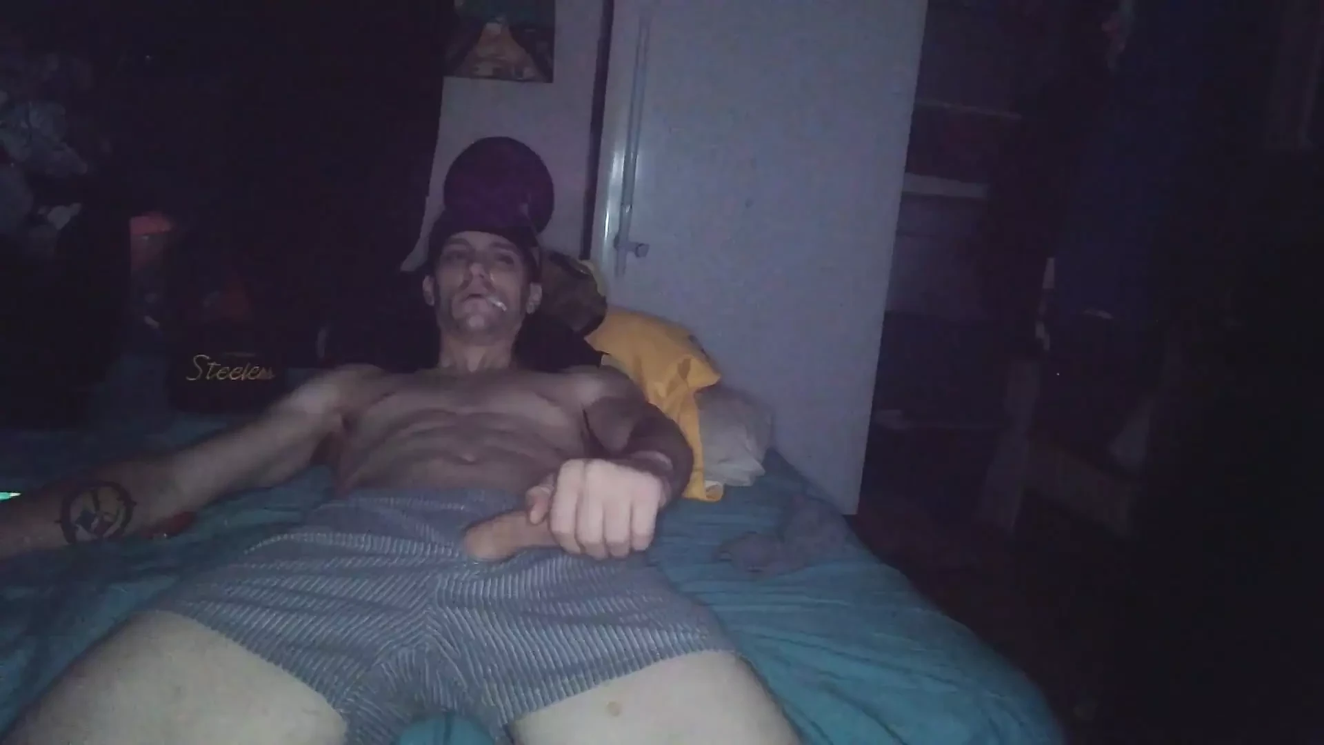 Smoke and Stroke and Cum